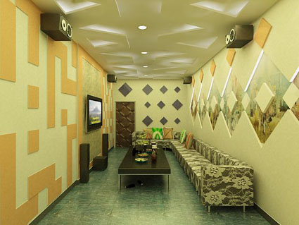 Thiết kế phòng hát karaoke - Phòng hát karaoke Nguyễn Trãi